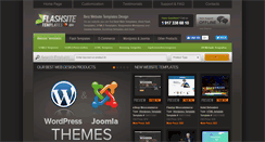 Desktop Screenshot of flashsite-templates.com
